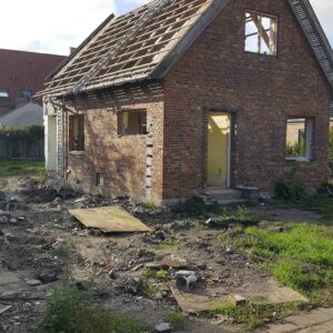 Fjernelse af asbesttag på Sjælland